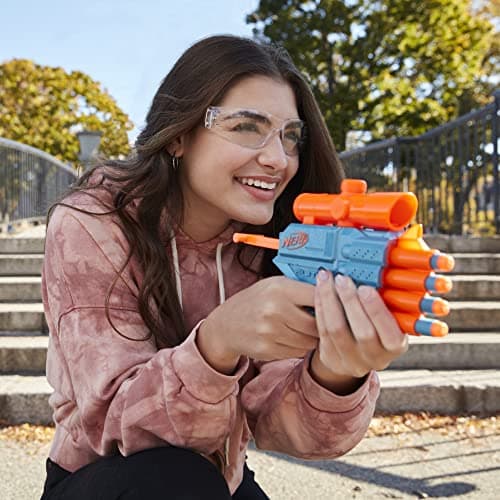 Nerf Elite 2.0, blaster Prospect QS-4, 8 fléchettes Nerf Elite officielles, tire 4 fléchettes, viseur de précision fixe - Image 5
