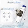 Waterdrop Coffee Machine Filter Cartridges Replacement for De'Longhi DLSC002 Water Filter, Compatible with De'Longhi Magnifica S, Eletta Explorer, Dinamica and ECAM Series (2) - Image 4