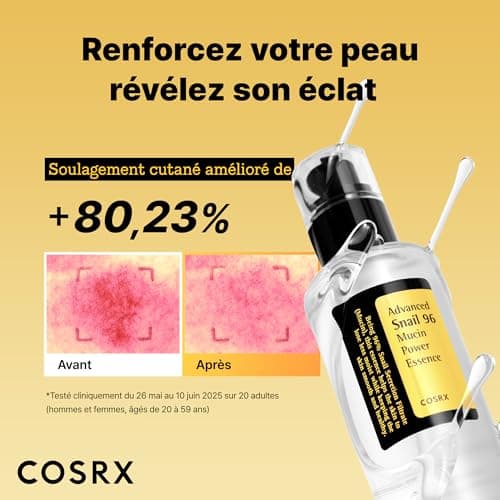 COSRX Advanced Snail 96% Mucin Power Essence 100 ml | Sérum Hydratante avec Mucine Bave d'Escargot | Anti Rides Peaux d'Acné et Sèches Soins pour le Visage | Coréen Korean Skincare - Image 4