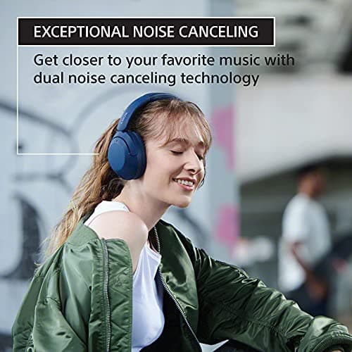 Sony WH-XB910N Extra BASS Noise Cancelling Bluetooth Headphones (Refurbished) - Image 3