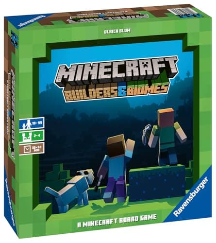 Ravensburger - Minecraft Builders & Biomes - Video Game Board Game - Strategy - 2-4 Players from 10 Years Old - 26132 - (Multilingual - French Included) - Image 4