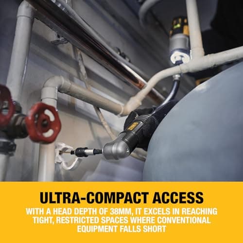 DEWALT - Compact right angle gearbox - right angle impact accessory - DT20500-QZ - Image 5