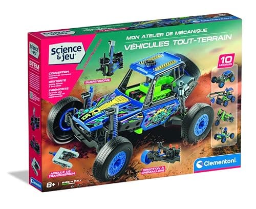 Clementoni - 8 Year Building Set - Assemble Amazing Off-Road Vehicle Models - Educational Games for Kids - Made in Italy - Image 2