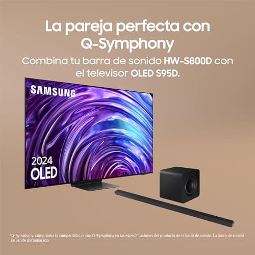 Samsung HW-S800D/ZF Soundbar - Ultra Slim Design, Dolby Atmos Wireless, Q-Symphony, 3.1.2 Channels and SpaceFit Sound Pro - Image 7