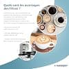Wessper Coffee Machine Filter, Water Filter Cartridges, Compatible with Krups F008, Nivona, Siemens, Bosch, AEG- 3 Pieces - Image 5