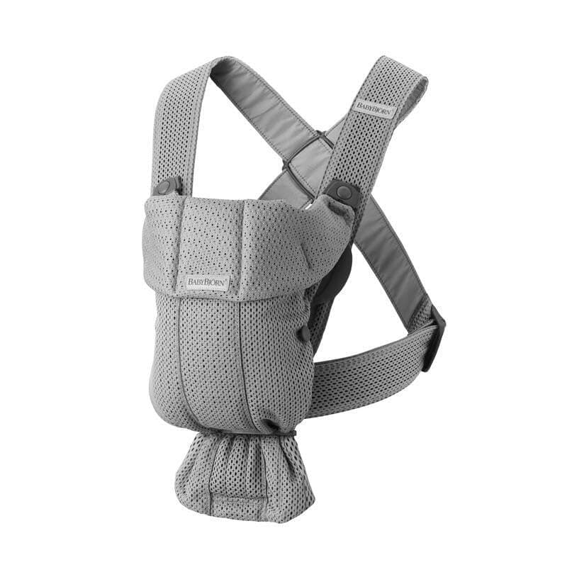 BabyBjörn Baby Carrier Mini, Mesh 3D, Grey - Image 6