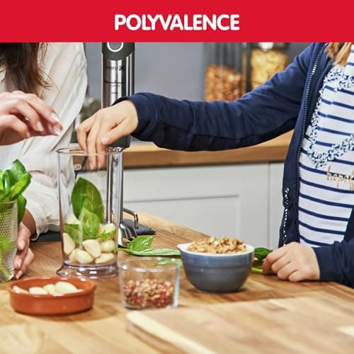 Moulinex Blender Stand, 4 Blades, Powelix, 10 Speed, 3-in-1, Chopper and Whisk, 1000 W, Quickchef, DD655811 - Image 5