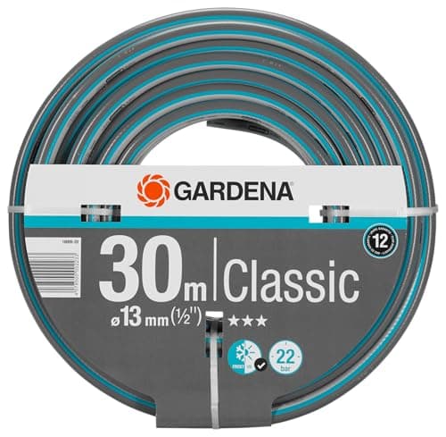Gardena Classic hose 13 mm (1/2 inch), 30 m: universal garden hose made of robust cross fabric, 22 bar print, impressive and UV resistant (18009-20) - Image 2
