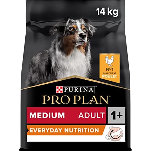 PURINA PRO PLAN | Everyday Nutrition | Croquettes pour Chien Adulte de taille moyenne | Riche en Poulet | Favorise le maintien en bonne santé | Sac | 14kg - Image 4