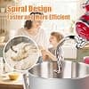 Stainless Steel Spiral Dough Hook Compatible with KitchenAid 4.5L and 5L Tilt Head Mixers, Versatile Spiral Design, Efficient Kneading, Easy to Use - Image 6