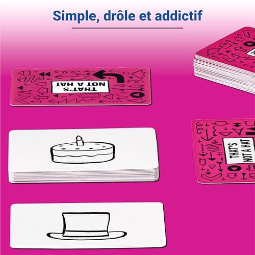 Ravensburger - That's Not a Hat - Jeu de Société Famille - Ambiance Mémoire Bluff - 3-8 Joueurs dès 8 Ans - Jeu de Cartes Nomade - 20954 - Image 8