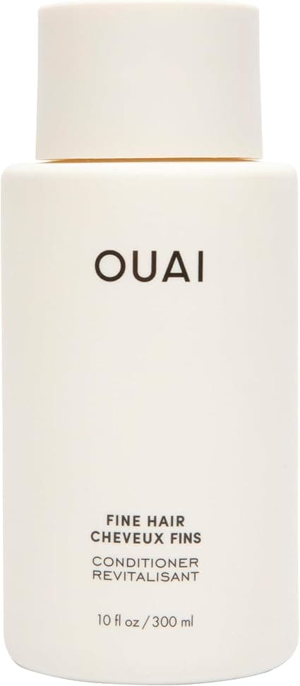 OUAI Conditioner for Fine Hair - Volumizing Conditioner for Fine Hair with Keratin, Biotin & Chia Seed Oil - Adds Softness, Bounce & Volume - Paraben Free - Image 1