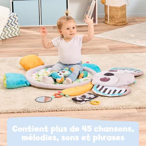 VTech - Koala Cuddle Play Mat, Sensory and Evolving Baby Activity and Development Toy, Rattles and Teething Ring, Baby Birth Gift - English Content - Image 7