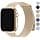 Fullmosa Compatible with Apple Watch Band Series 11/10 42mm, Se 3/2/1 Series 6/5/4 40mm,Series 9/8/7 41mm, S3/2/1 38mm for Women Men Milanese Stainless Steel Buckle, Gold - Image 2