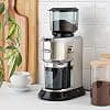 DeLonghi Dedica KG 521.M Electric Coffee Grinder, 2.1 Inch LCD Display with Aroma Function, All-Metal Housing, Stainless Steel Cone Grinder, Adjustable Grind Adjustment, Silver - Image 4