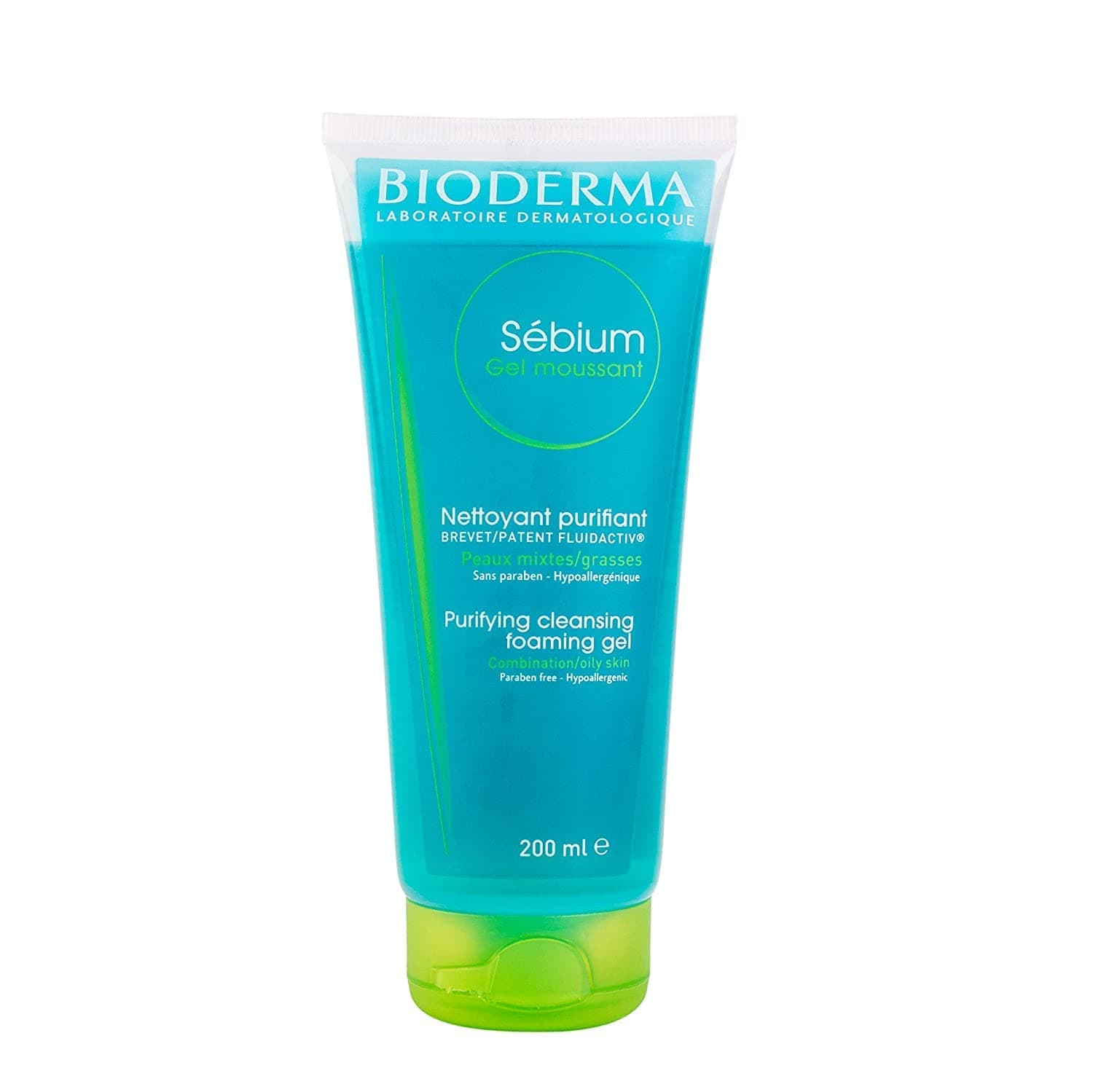 BIODERMA Sébium Gel Moussant – Nettoyant purifiant doux – Élimine l’excès de sébum et les impuretés – Peaux mixtes à grasses – Prescrit par des dermatologues – Tube 200 ml - Image 9