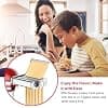 COFUN Acier Inoxydable Accessoires Machine à Pâtes pour KitchenAid, 3 en 1 Accessoire Laminoir pour KitchenAid Robot Pâtissier, Incl. Coupe-Spaghetti & Fettuccine, Rouleau Feuille à Pâtes, Guide pâtes - Image 7