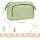 FRODOTGV Trousse de maquillage de voyage avec motif vichy vert, Vichy vert, 1 Size - Image 3