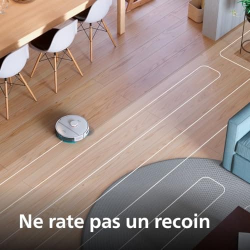 Philips Robot Vacuum Cleaner 2000 Series - 2700 Pa Suction, Laser Navigation, Homerun Application, Automatic Dump Station, 130 Minute Runtime, Carpet Mode (XU2100/20) - Image 6