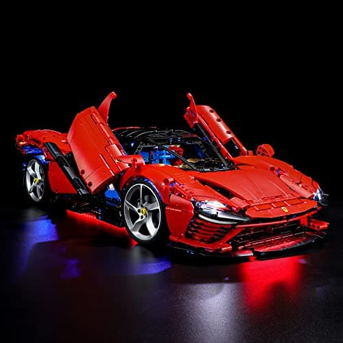 BRIKSMAX Led Lighting Kit for LEGO Technic Ferrari Daytona SP3 - Compatible with Lego 42143 Building Blocks Model- Not Include Lego Set - Image 7