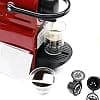 Zalati 6 Pieces Refillable Coffee Capsules Reusable Coffee Filters with Spoon and Brush for Compatible Nespresso OriginalLine Cups - Image 6