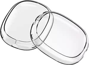 AirPods Max Case, Funda Airpods Max, Transparent Soft TPU Case, Anti-Scratch and Shockproof Protective Cover, Compatible with Apple AirPods Max, Full Access to Buttons