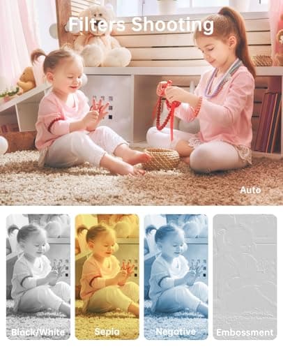 Digital Camera, 4K 48MP Cameras with 32GB Card, 18X Zoom, Portable Compact Digital Camera for Kids, Teens, Boys and Girls - Image 6
