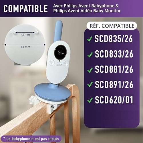 Générique Philips Avent SCD Baby Monitor Stand - Image 6