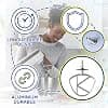 MONTERAL K Shape Whisk for Patisser Robot with Original Code KW712214 AW20011064 for Kenwood Chef - 10 Year Warranty - Image 4