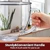 Gdrtwwh Glass Bowl Accessory for KitchenAid 4.3-4.8L Stand Mixer Dishwasher Safe (Glass Bowl + Lid) - Image 3