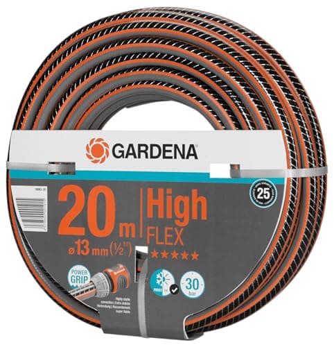 Gardena Highflex Comfort hose 13 mm (1/2 inch), 20 m: garden hose with power profile, pressure 30 bar, dimensionally stable, UV-resistant (18063-88) - Image 4