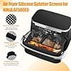 AF500EU Air Fryer Ninja 10.4L Anti Splash Grille Air Fryer Ninja Effective Protection Heat Spiral Reusable Grill for Air Fryer - Image 4
