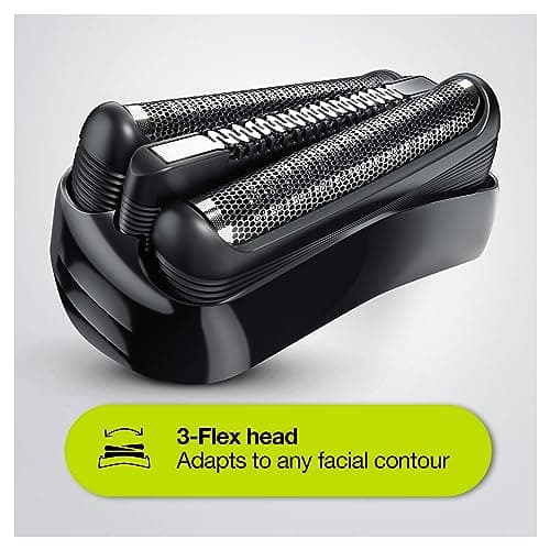 Braun Rasoir électrique série 3 pour hommes avec tondeuse à barbe de précision, prise britannique à 2 broches, 300, rasoir noir, évalué à un excellent rapport qualité-prix - Image 3