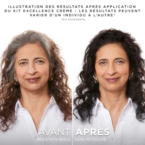 L'ORÉAL PARIS - Triple Care Permanent Hair Colour - Covers 100% of White Hair - Excellence Cream - Shade: Light Ash Blonde (8.10) - Image 7