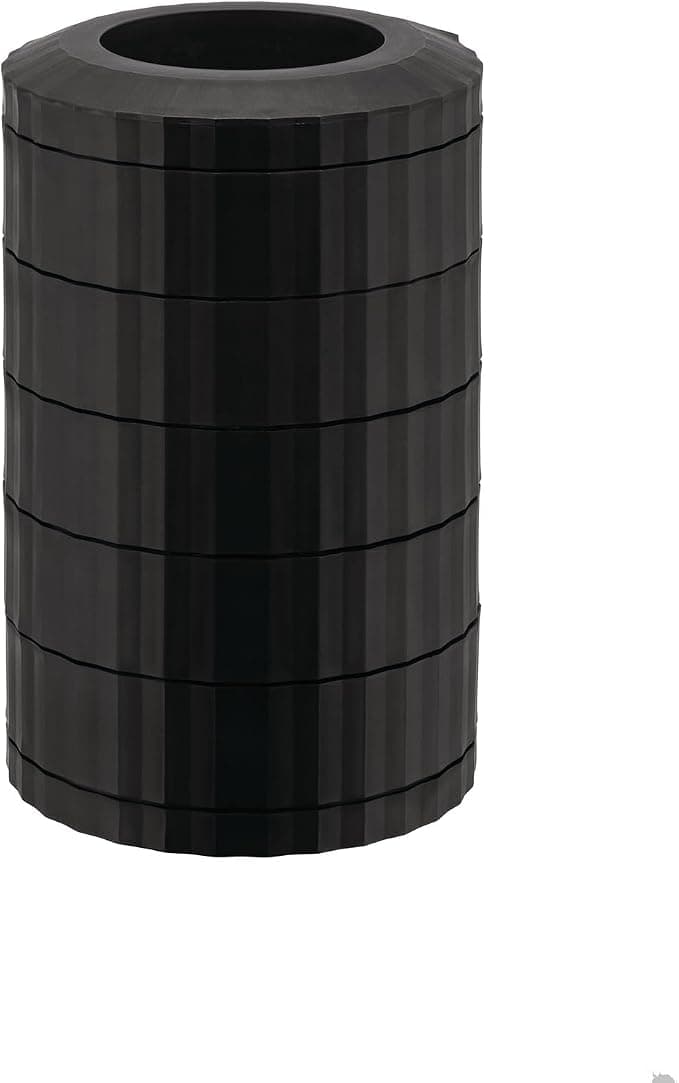 Alessi - MDL19 B - Nespresso Capsule Holder Container with 5 Rotating Shelves, Thermoplastic Resin, Black - Image 1