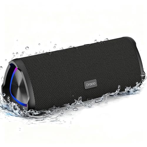 Portable Bluetooth 6.0 Speaker, Bluetooth Speaker 30H Autonomy, Powerful 24W Bluetooth Speakers, 360 Degree Surround, IPX6 Waterproof, TWS Pairing, USB, RGB,AUX, TF Card, Party/Travel/Outdoor - Image 2