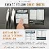 Air Fryer Accessories Compatible with Ninja Foodi Grill 5 in 1, Instant Pot, Gourmia, Chefman, Power Vortex Plus, Air Fryer Holder, Air Fryer Cheat Sheet Guides - Image 8