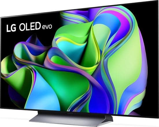OLED TV Evo LG OLED48C3 121 cm 4K UHD Smart TV 2023 Black and Silver - Image 3