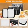 2 x Air Fryer Ninja 9.5 L Foodi Max Dual Zone AF400EU & AF451EU Magnetic Reusable Accessories Air Fryer for Ninja Effective Protection of Heating Spiral - Image 3