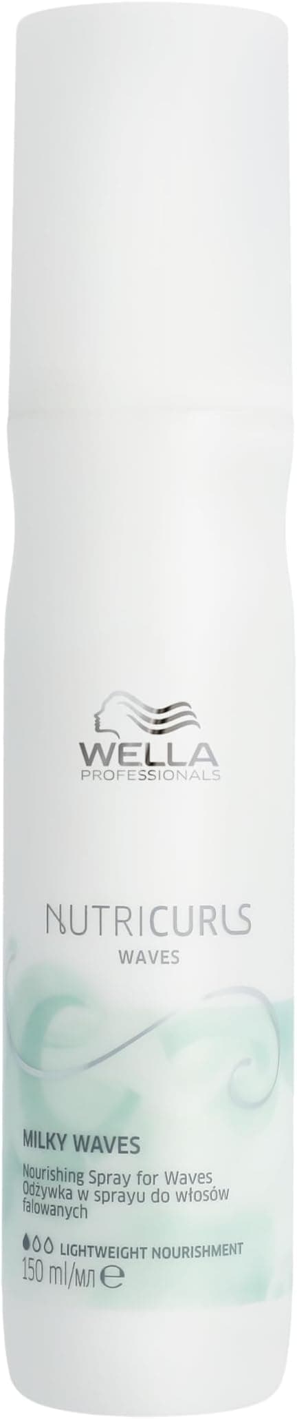 Wella Professionals NUTRICURLS Milky Waves Spray nourrissant et Curlixir Baume définissant sans rinçage - Image 1