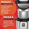 Instant Pot Duo 30 – 7 in 1 Smart Pressure Cooker – Functions, Pressure Cooker, Slow Cooker, Rice Cooker, Curling Pan, Yogurt Maker, Steamer and Dish Warmer – 3 L, Stainless Steel - Image 7