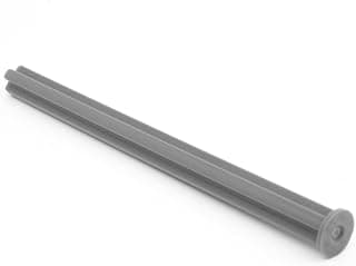 Pack of 10 Technic Axle 8L with stop in new dark grey.