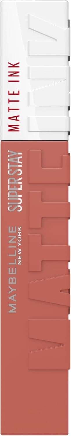Maybelline New York – Rouge à Lèvres Mat Liquide – Longue Tenue – Superstay Matte Ink – Teinte : Seductress (65) - 5 ml - Image 1