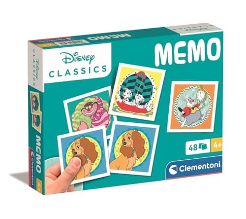 Clementoni Educational Toy Memo Pocket Disney Classics 48 Tiles - for Children 4-6 Years, Made in Italy, 18308 - Image 2