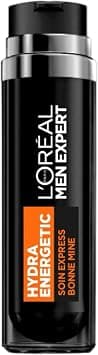 L'Oréal Men Expert - Undetectable Face Gel for Men - Ultra-Natural Effect & 24H Hydration - Without Self-Tanning - All Skin Types - Express Good-looking Care - Hydra Energetic - 50 ml - Image 1