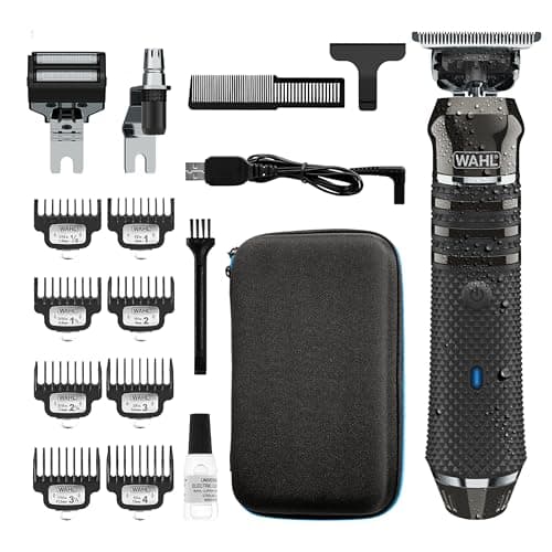 Wahl Pro Series High Visibilty Trimmer, Close Cut Blade, Lithium-Ion, Fully Washable Beard Trimmer, Grooming Kit, Interchangeable Heads, Wireless, Close to Skin Cut - Image 3