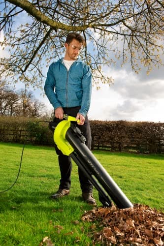 RYOBI - RBV3000CESV Wired Blower Vacuum Grinder – Motor 3000W, Air Speed 375 km/h, 45L Bag, 16:1 Grinding – Efficient and Powerful Leaf Cleaning - Image 7