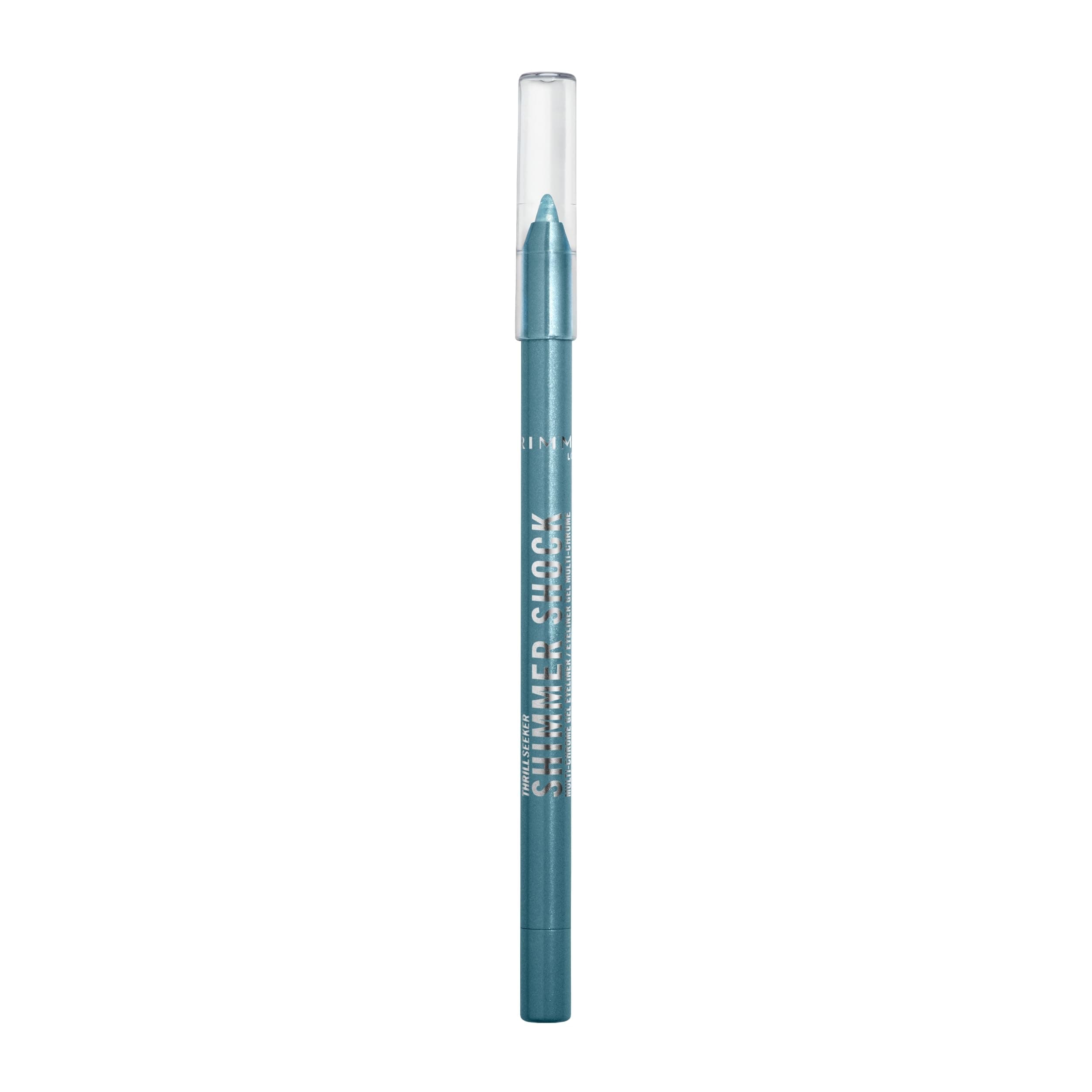 Rimmel Thrill Seeker Shimmer shock Crayon, Eyeliner, Eyeliner Gel Waterproof Multichrome, Crayon Liner, Couleur changeante irisée, Glisse sans effort, Ne coule pas, 1,2 g, 005 Electric Breeze - Image 10