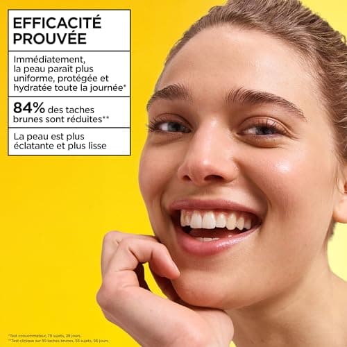 GARNIER - SkinActive Vitamin C - Wonder Tint Perfecting Fluid SPF50+ - Protective Face Tinting - Evens, Protects, Brightens, Moisturizes & Reduces Dark Spots - Light Tint - 40 ml - Image 5