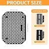 2 Pcs Anti Splash Grille for Air Fryer Ninja Double Stack XL SL400EU & SL300EU, Reusable Dish Mould Silicone Air Fryer Accessories Air Fryer for Ninja Double Stack SL400EU SL300EU - Image 3